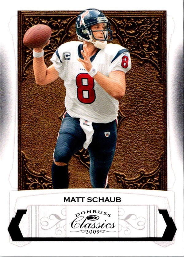 2009 Donruss Classics Matt Schaub #40