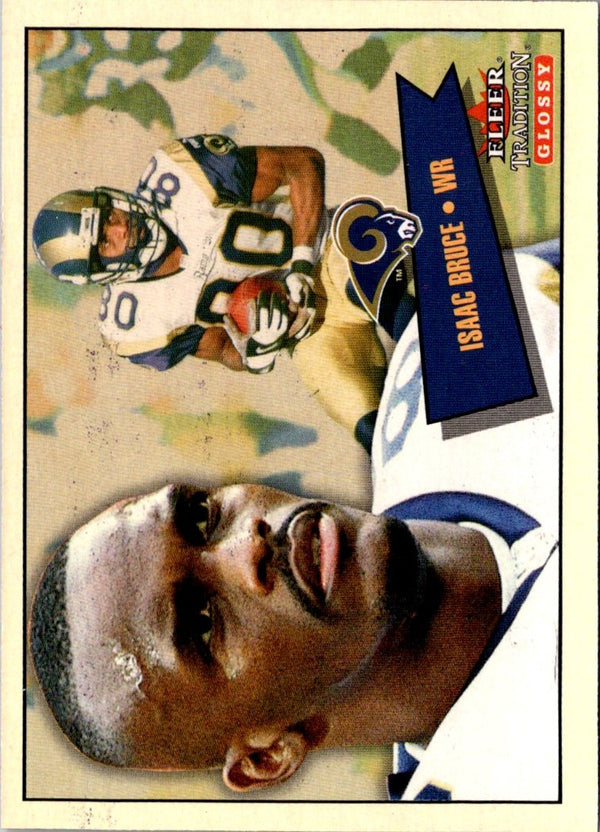 2001 Fleer Tradition Glossy Isaac Bruce #8