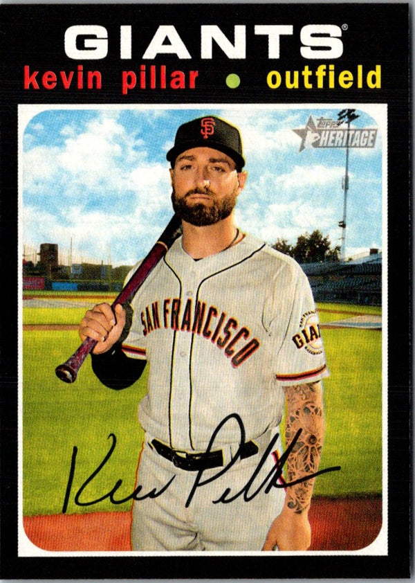 2020 Topps Heritage Kevin Pillar #394