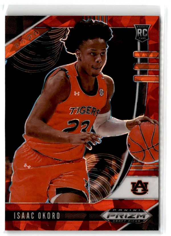 2020 Panini Prizm Draft Picks Collegiate Red Isaac Okoro #4