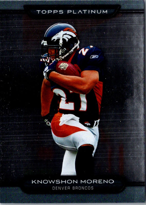 2010 Topps Platinum Knowshon Moreno #30