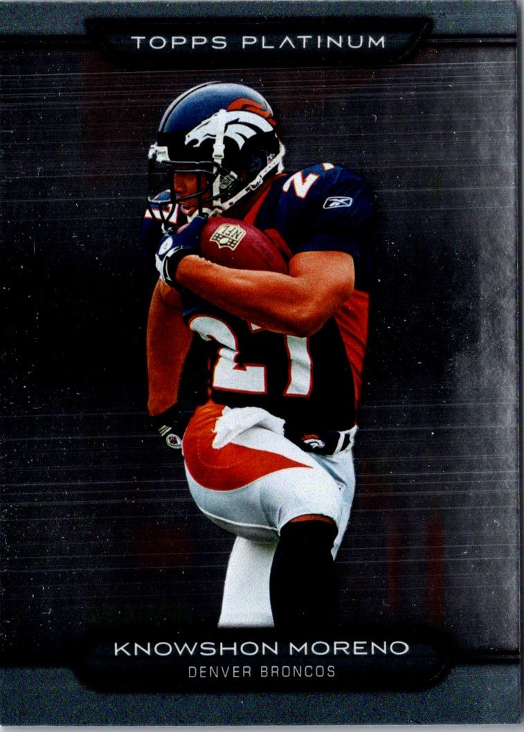 2010 Topps Platinum Knowshon Moreno