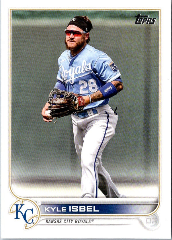 2022 Topps Update Royal Blue Kyle Isbel #US151