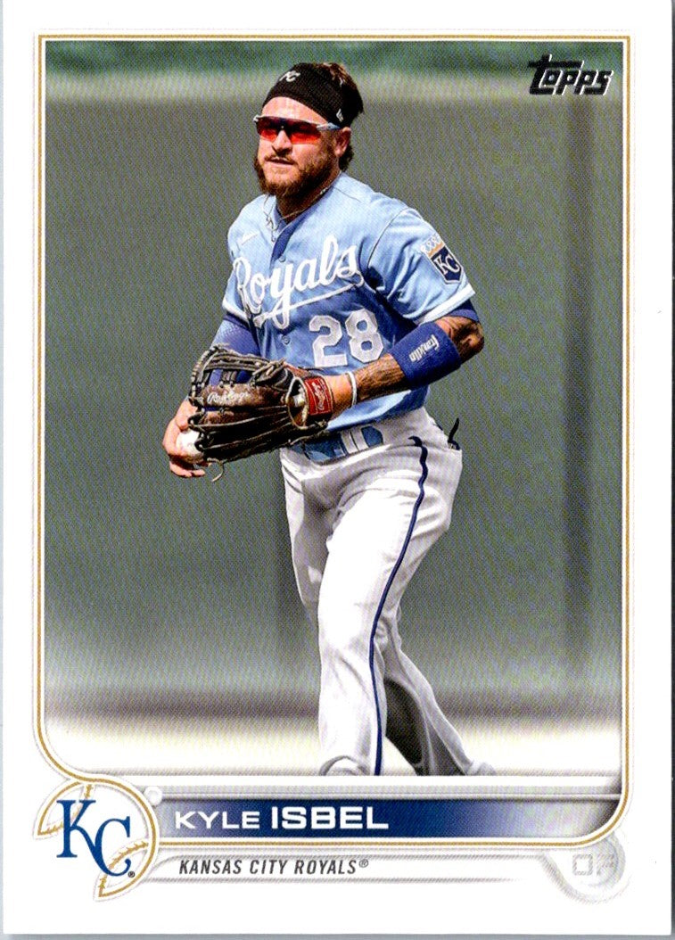 2022 Topps Update Royal Blue Kyle Isbel