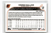 2022 Topps Chrome Cedric Mullins #120
