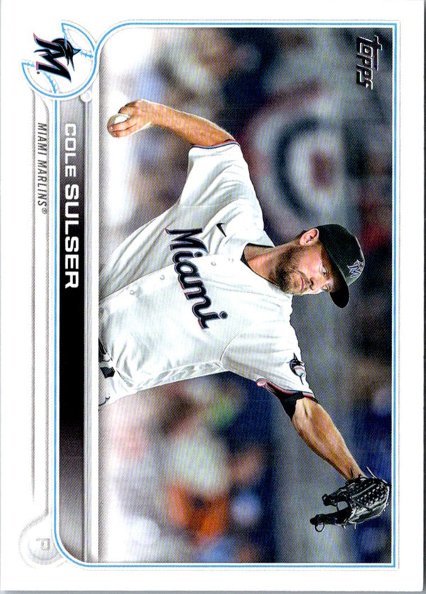 2022 Topps Update Cole Sulser #US103