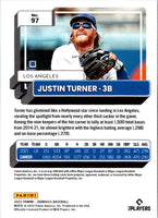 2022 Donruss Holo Blue Justin Turner #97