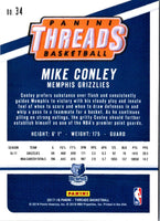 2017 Panini Threads Mike Conley #34