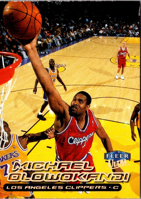 1999 Ultra Michael Olowokandi #58
