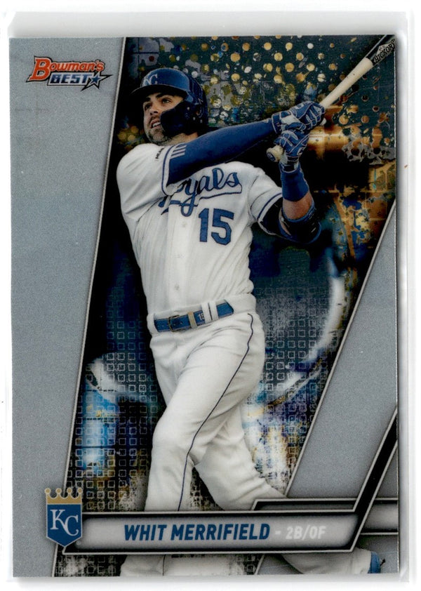 2020 Bowman Chrome Whit Merrifield #6