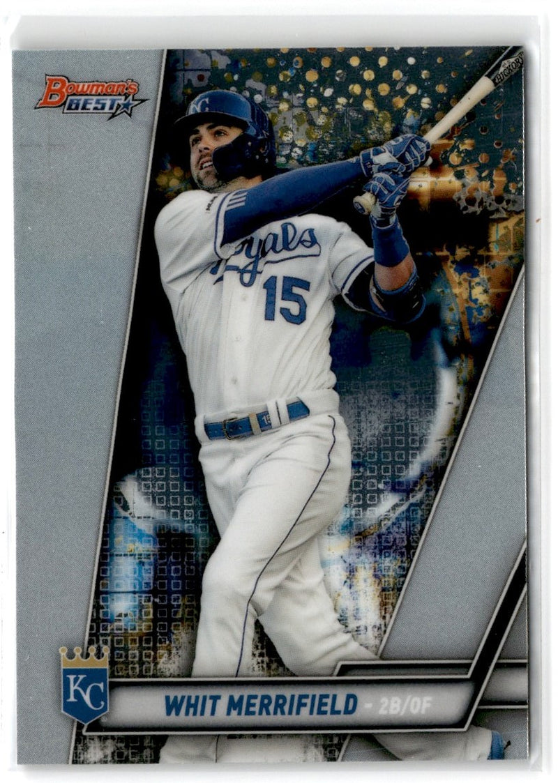 2020 Bowman Chrome Whit Merrifield