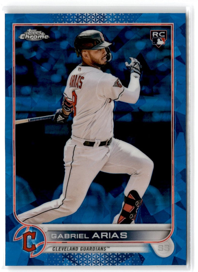 2022 Topps Chrome Update Sapphire Edition Gabriel Arias