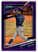 2021 Donruss Holo Purple Michael Conforto