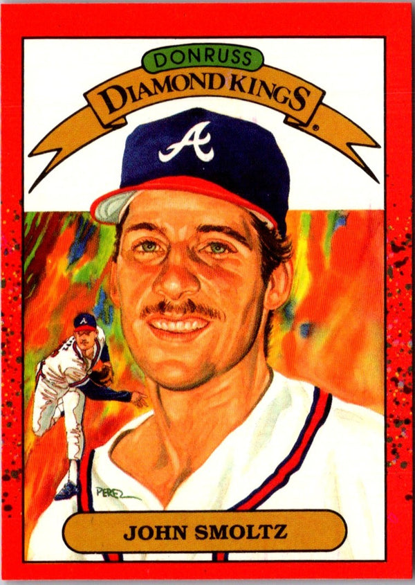 1990 Donruss Super Diamond Kings John Smoltz #8