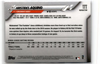 2020 Topps Chrome Aristides Aquino #111 Rookie