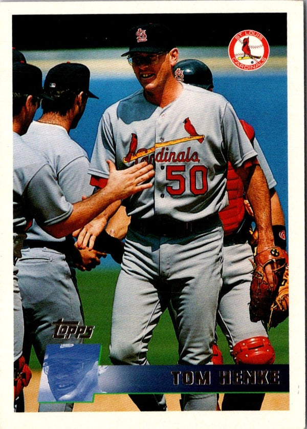 1996 Topps Tom Henke #90