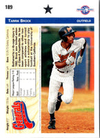 1992 Upper Deck Minors Tarrik Brock #189