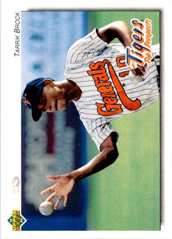 1992 Upper Deck Minors Tarrik Brock #189