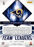 2015 Score Team Leaders Kenny Britt/Austin Davis/Robert Quinn/Tre Mason #32