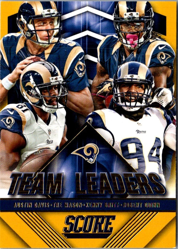 2015 Score Team Leaders Kenny Britt/Austin Davis/Robert Quinn/Tre Mason #32