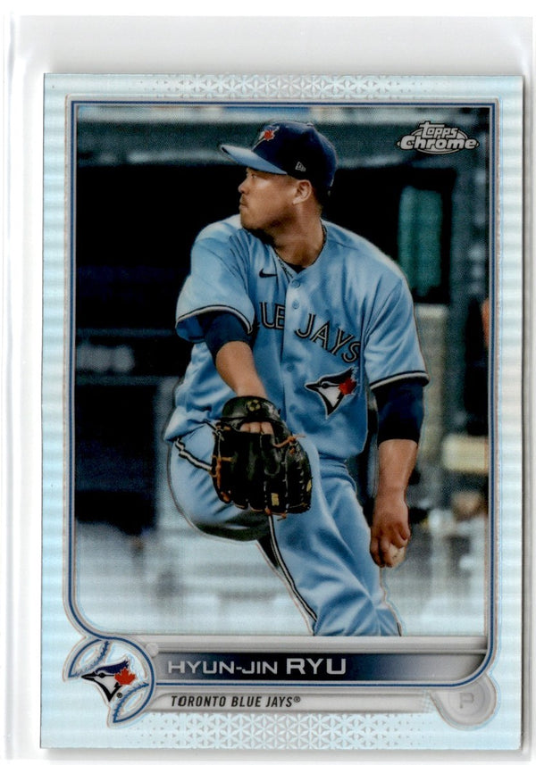 2022 Topps Chrome Hyun-Jin Ryu #122