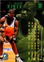 1995 Fleer European Isaiah Rider #109