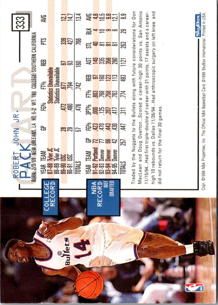 1995 Hoops Robert Pack