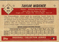 2019 Bowman Heritage Prospects Taylor Widener #53P-40