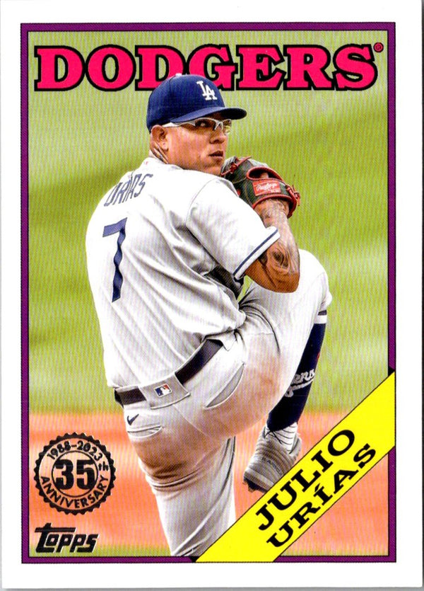 2023 Topps 1988 Baseball Julio UrÃ­as #T88-17