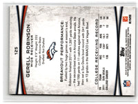 2012 Bowman Gerell Robinson #125 Rookie
