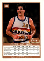 1990 SkyBox Dan Schayes #81