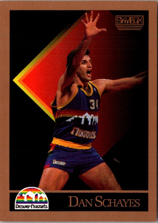 1990 SkyBox Dan Schayes #81