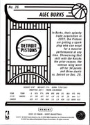 2022 Hoops Blue Alec Burks