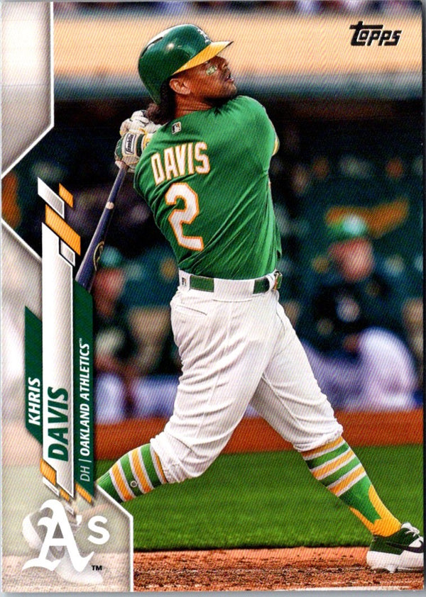 2020 Topps Khris Davis #527