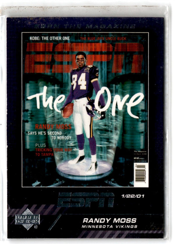 2005 Upper Deck ESPN The Magazine Randy Moss #TM-17