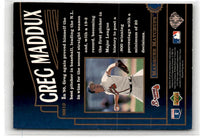 1996 SP Marquee Matchups Blue Greg Maddux #MM10