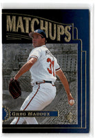 1996 SP Marquee Matchups Blue Greg Maddux #MM10