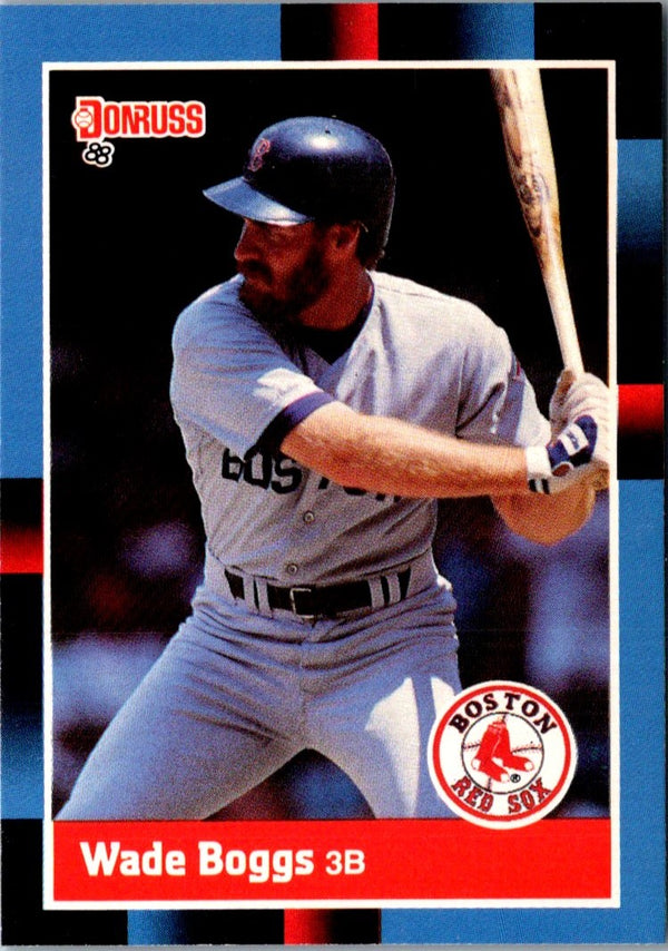 1988 Donruss Boston Red Sox Team Collection Wade Boggs #153