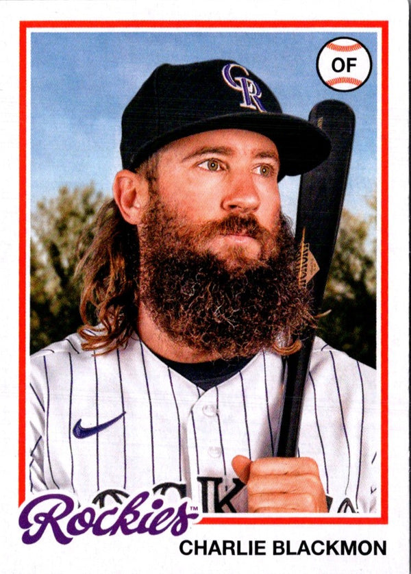 2022 Topps Archives Charlie Blackmon #111