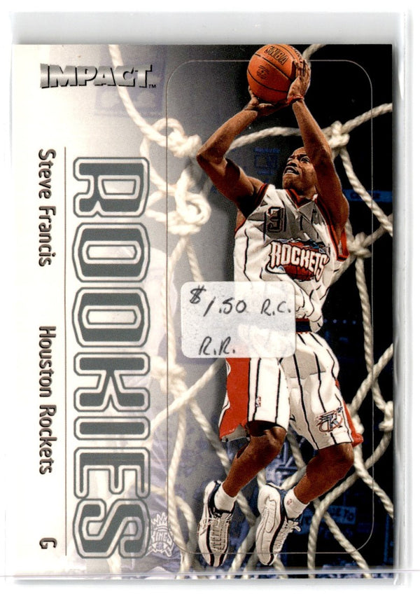 2000 Fleer Tradition Season Pass Steve Francis #6