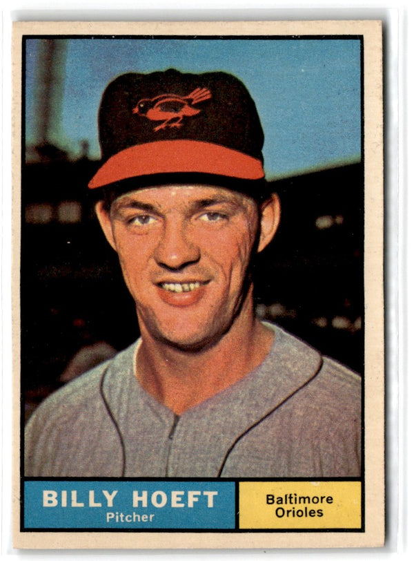 1961 Topps Billy Hoeft #256