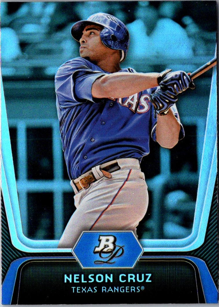 2012 Bowman Platinum Nelson Cruz