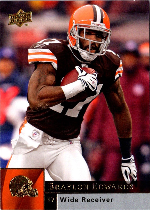 2009 Upper Deck Braylon Edwards #38