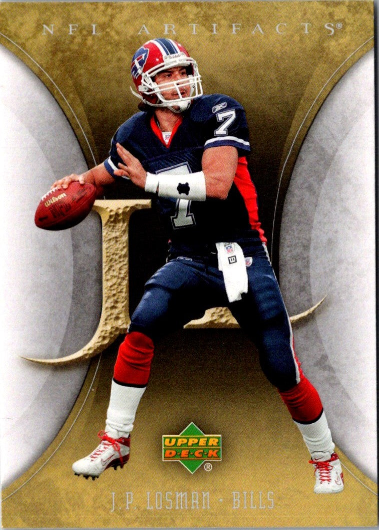 2007 Upper Deck Artifacts J.P. Losman