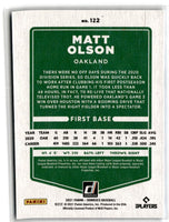 2021 Donruss Matt Olson #122