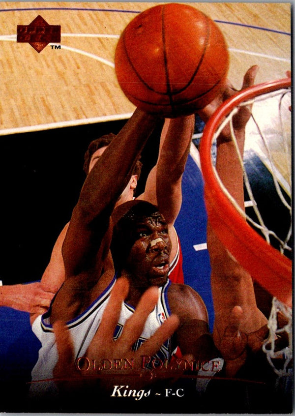 1995 Upper Deck Electric Court Olden Polynice #119