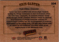 2001 Fleer Tradition Glossy Cris Carter #334