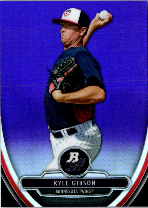 2013 Bowman Platinum Chrome Prospects Refractors Kyle Gibson #BPCP62