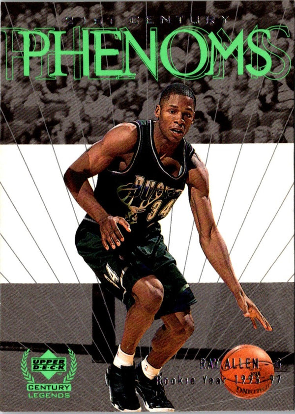 1999 Upper Deck Century Legends Ray Allen #67