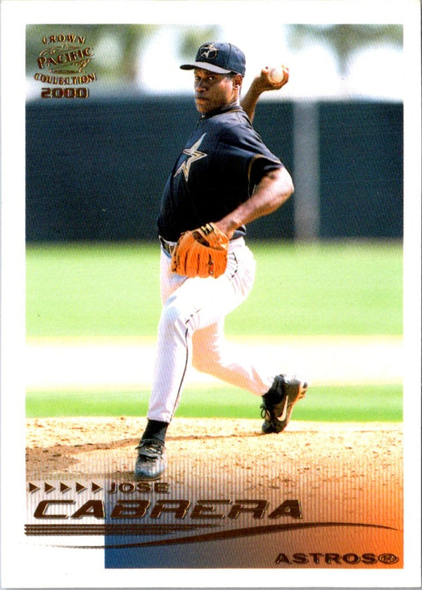 2000 Pacific Crown Collection Jose Cabrera #120